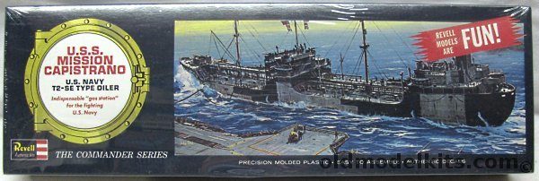 Revell 1/400 T2-SE (T-2) Tanker Mission Capistrano - Also with Decals for Buenaventura / San Fernando / Santa Clara, H342 plastic model kit